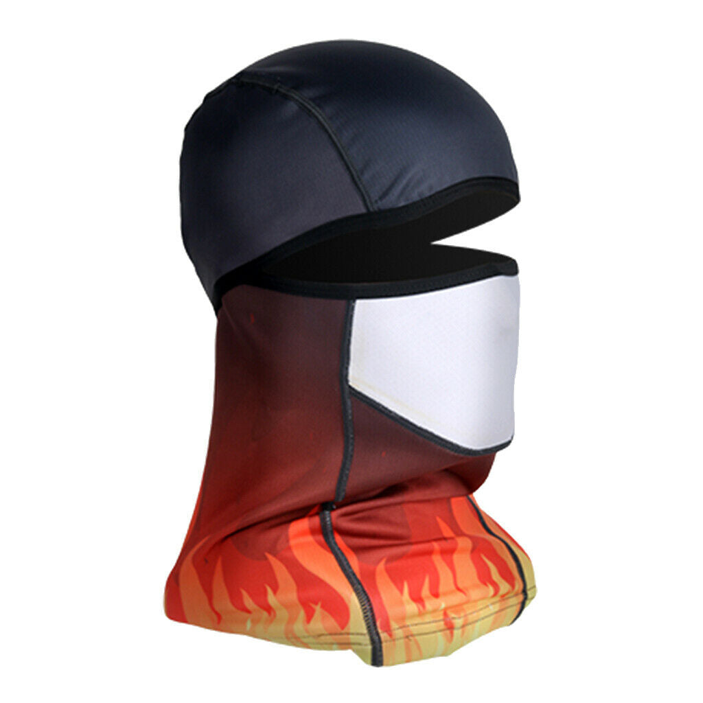 Winter Riding Cycling Full Face Masks Out Sports Hat Neck Warm Hood Scarf A