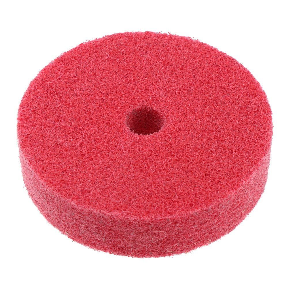 3Inch Red Grinding Wheel Abrasive Polishing Buffing Abrasive Disc Tools