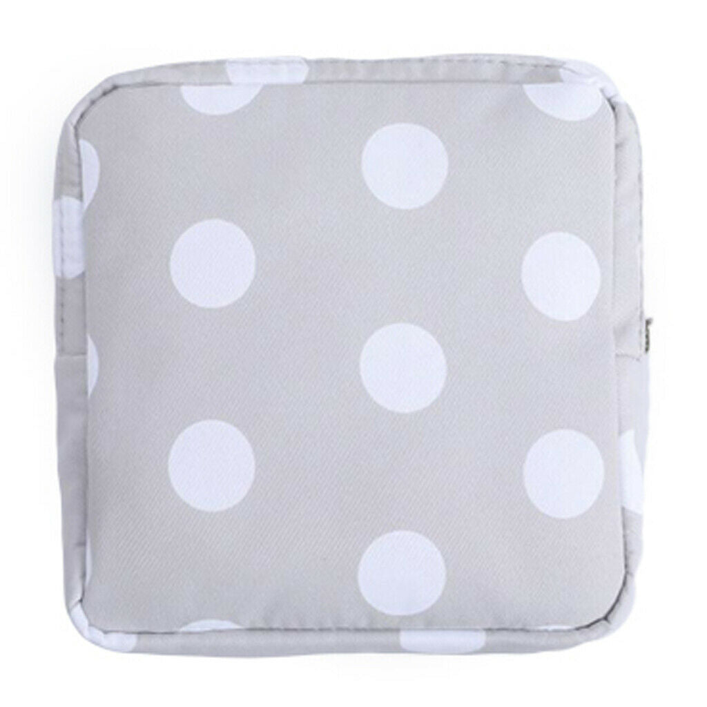 2x Lovely Sanitary Bag Pad Pouch Towel Tampons Coin Holder for Women Girls