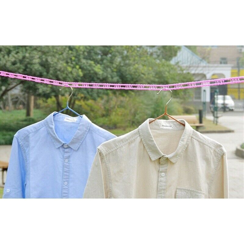 5m Portable Travel Fence Type Hanging Outdoor Windproof Non Slip Clothesline
