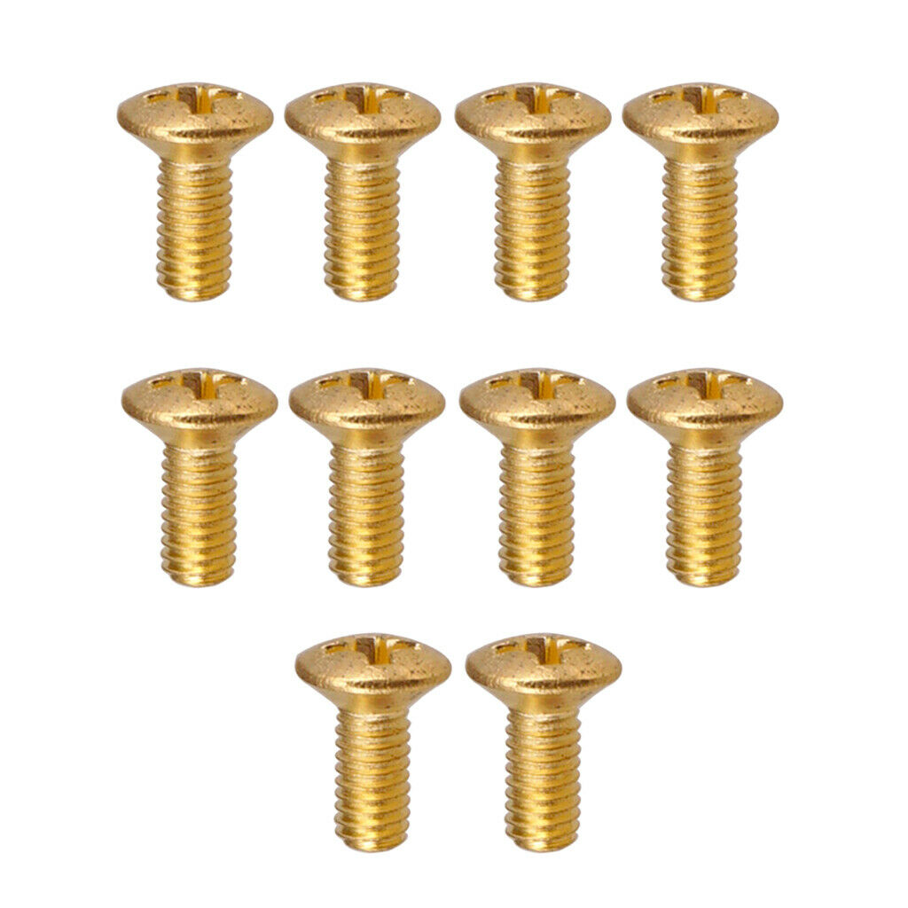 20x Switch Mounting Screw+12x Single Coil Pickup Head Mounting Height Screw