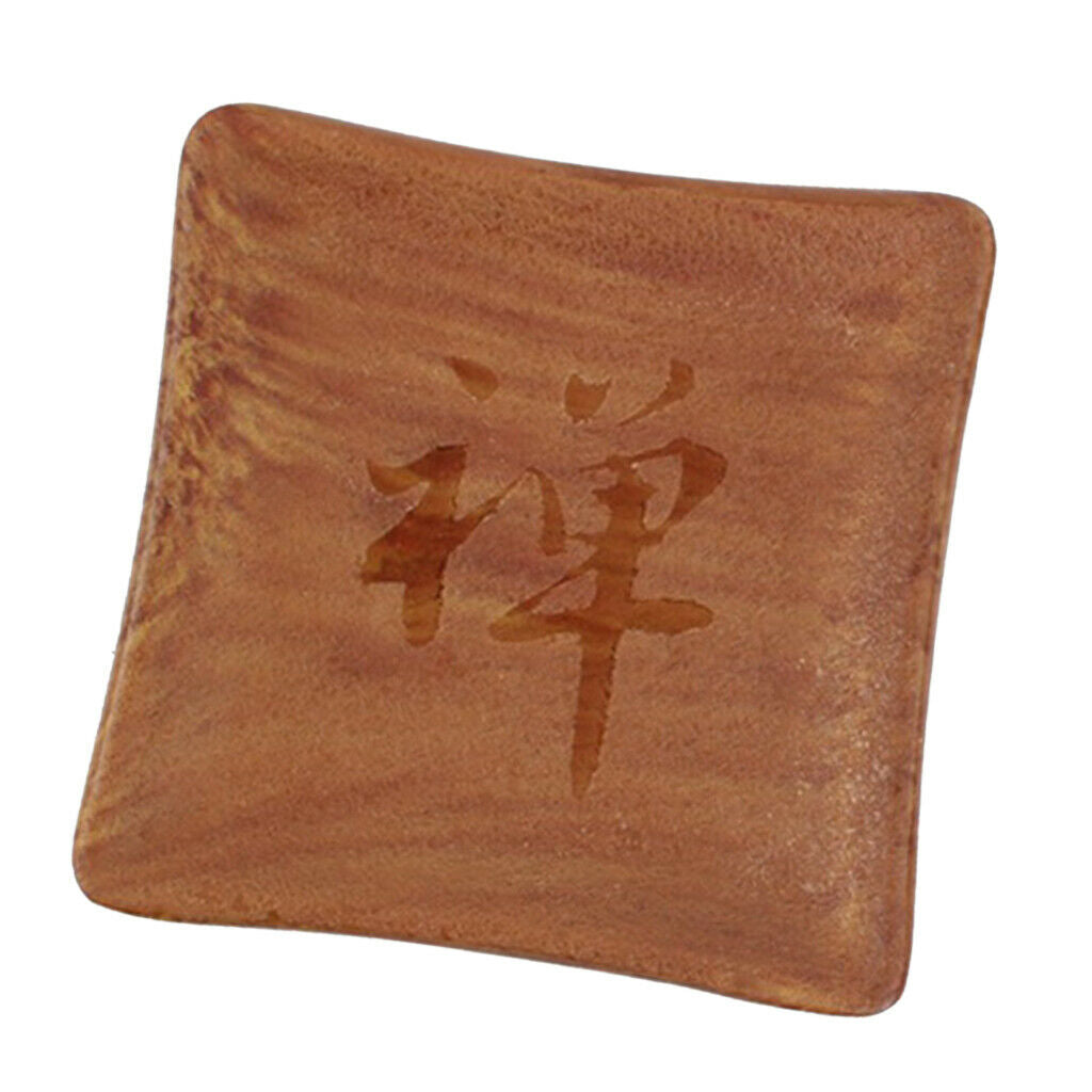 Melamine Cup Coaster Square Teacup Serving Mat Tableware Placemat Brown