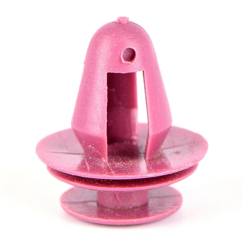 50X For Door Trim & Garnish Panel Retainer Clip Natural Nylon Fastener Lt
