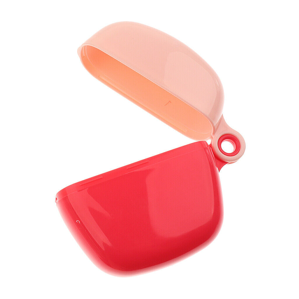 Infant Baby Pacifier Container Holder Dummy Box Travel Storage Case Red