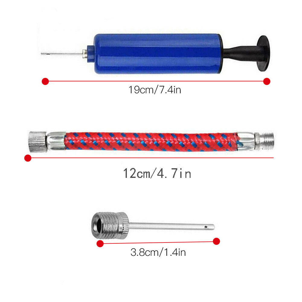 Flexible Hose Football Inflator Tool Hand Air Pump Air Needle Inflating Pump