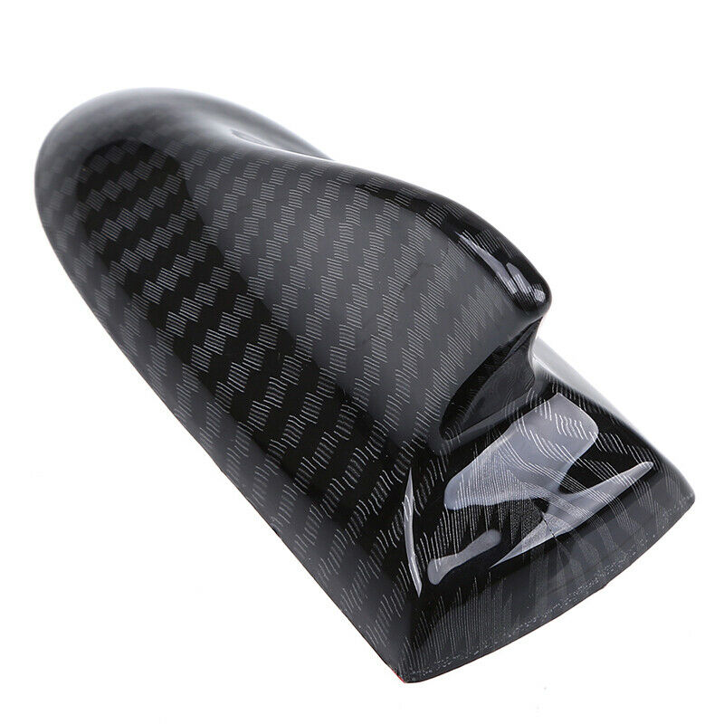 1Pcs Universal Black Shark Fin Carbon fiber Style Antenna Decorative Car Roof