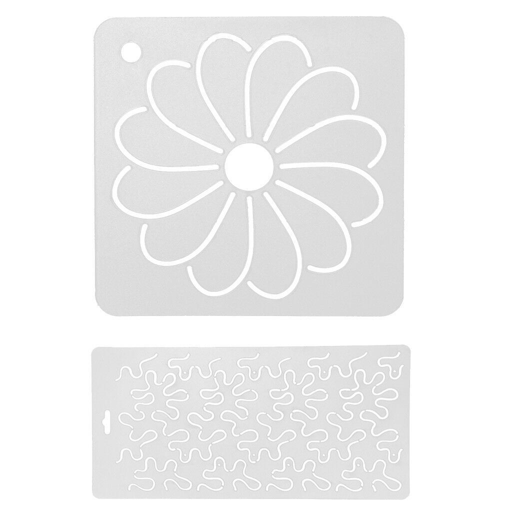 2pcs Acrylic Quilt Quilting Template Stencils   for Patchwork Craft