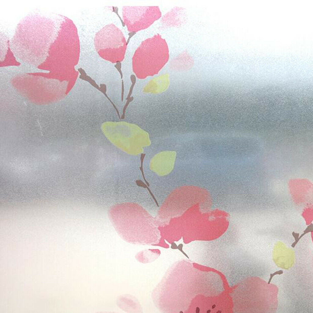 Self Adhesive 45X200cm Frosted Window Film For UV Rejection  Style 3