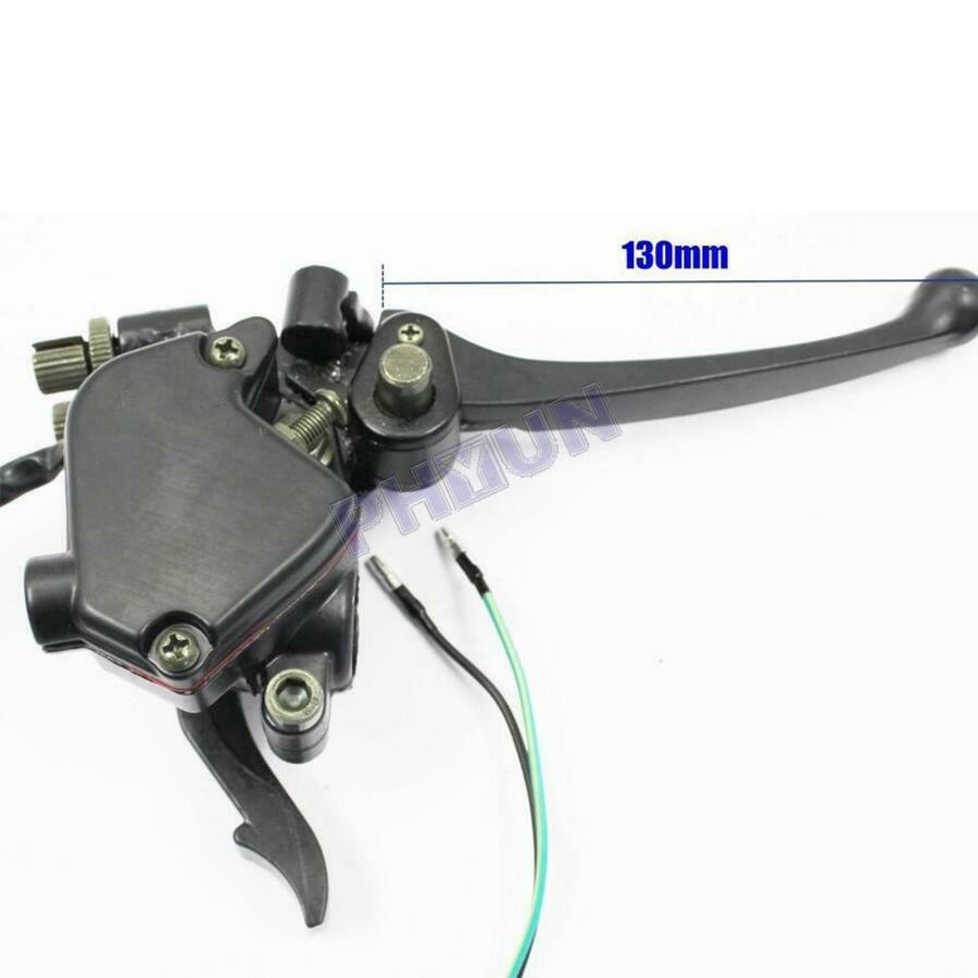 7/8" Thumb Throttle Accelerator Handle Brake Lever For 50cc 70cc 90cc 110cc 125