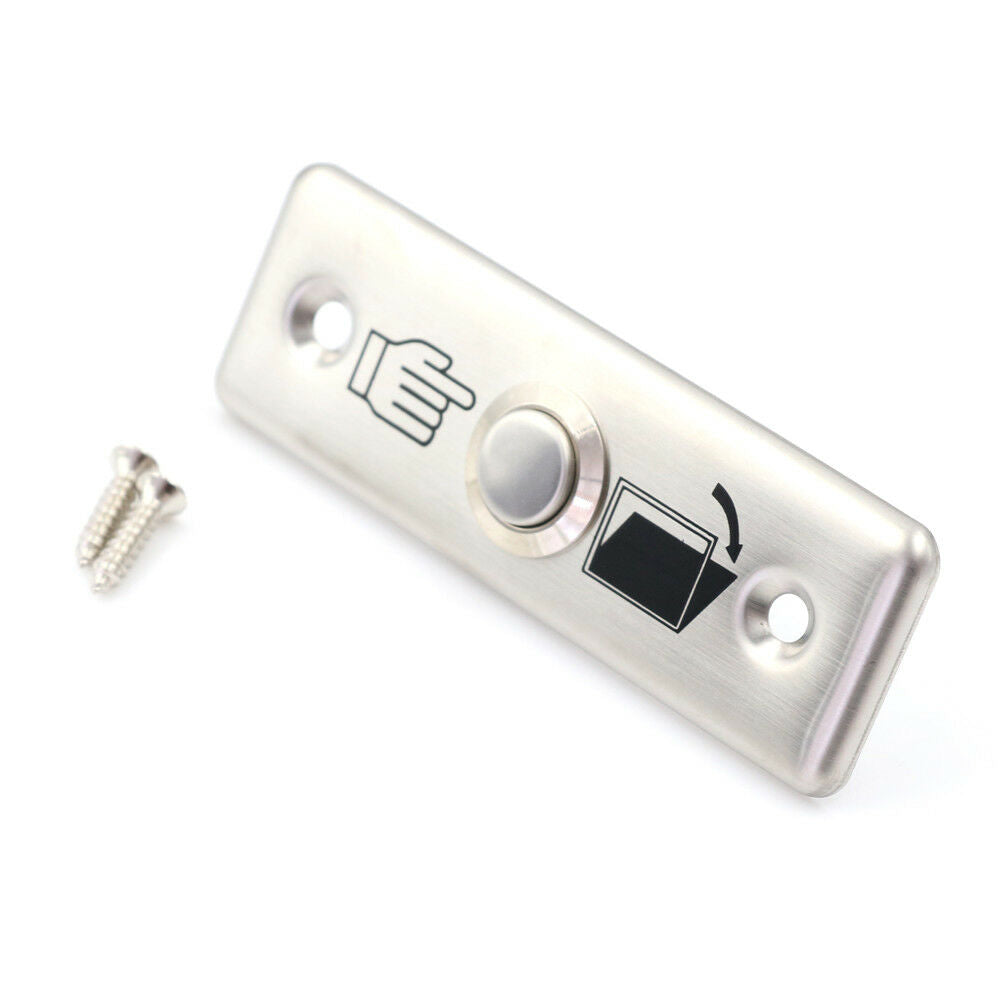 Stainless Steel Doorbell Push Button Switch Touch Panel NewSEAU .l8