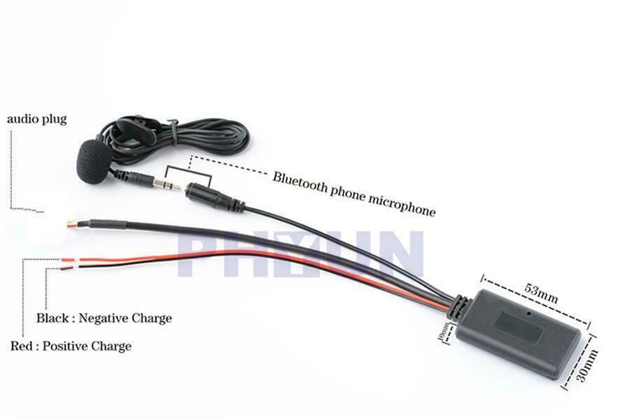 For Subaru Outback Legacy 6-disc CD player Bluetooth AUX Adapter Audio Hand Free