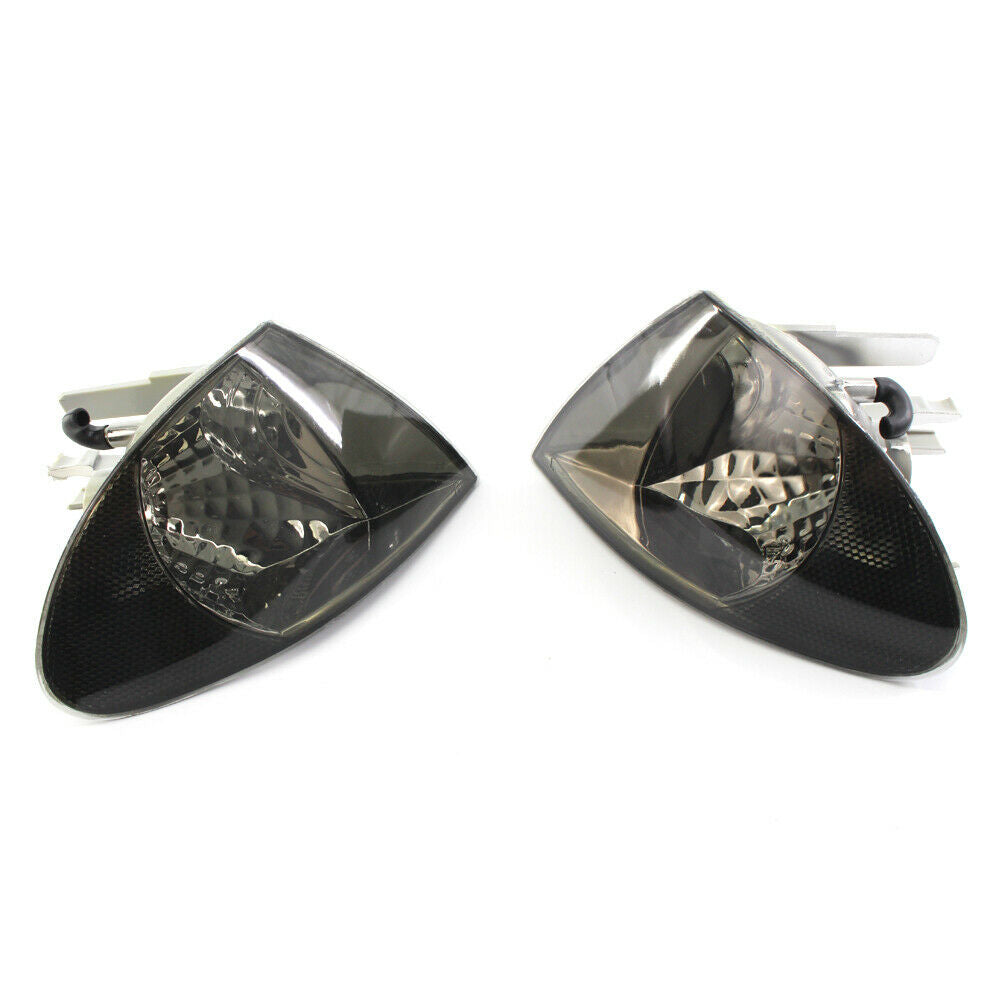 Pair Euro Crystal Corner Lights Signal Lamp For BMW 3 Series E46 Sedan 99-01 00