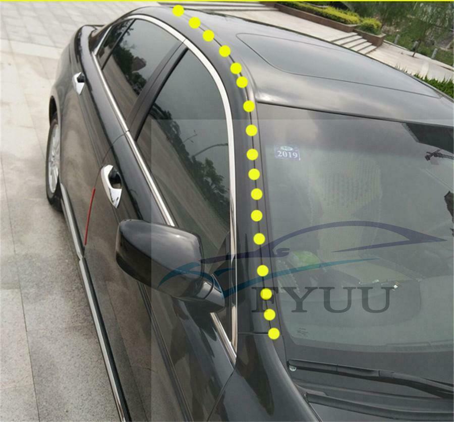 5m 20mm Rubber Seal Car Front Rear Windshield Sunroof Waterproof Dustproof Edge