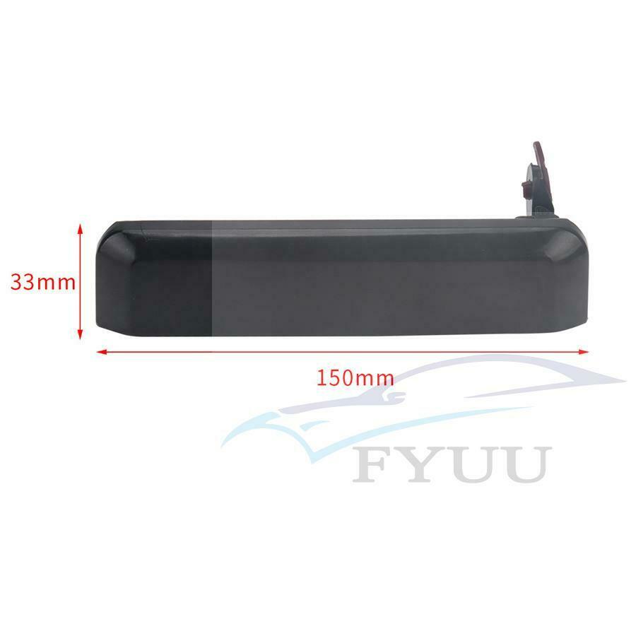 1 Pair Outside Front Door Handle Set for 86-97 D21 Hardbody Pickup Pathfinder