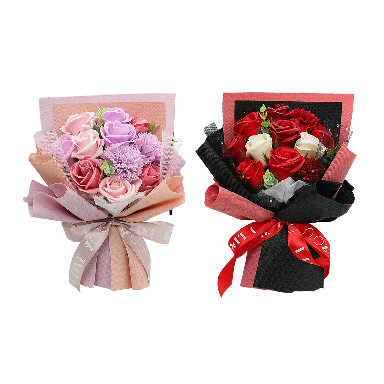 Artificial Soap Flower Birthday Valentine's Day Gift Floral Ornament Party