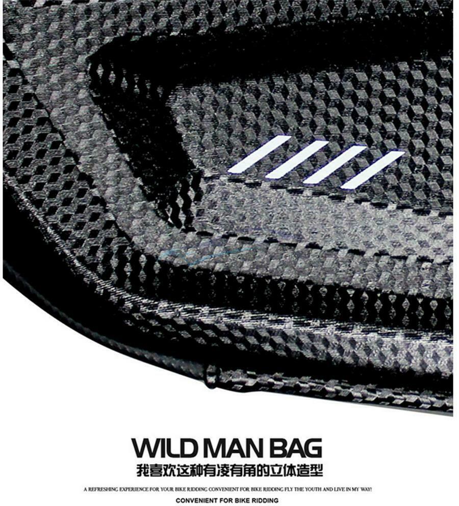 1PCS 270 x 160 x 125MM Motorcycle Hard Shell Triangle Bag Side Bag Kit Universal