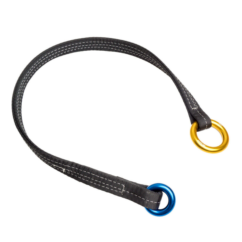 1 set Outdoor Tree Climbing Rope Friction Saver Belt Retrievable Anchor Gear