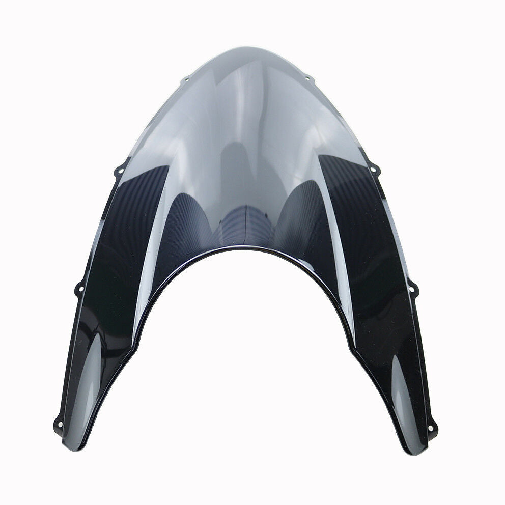 Double Bubble Motorcycle Black Windscreen Windshield for Ducati 1098 2007-2009