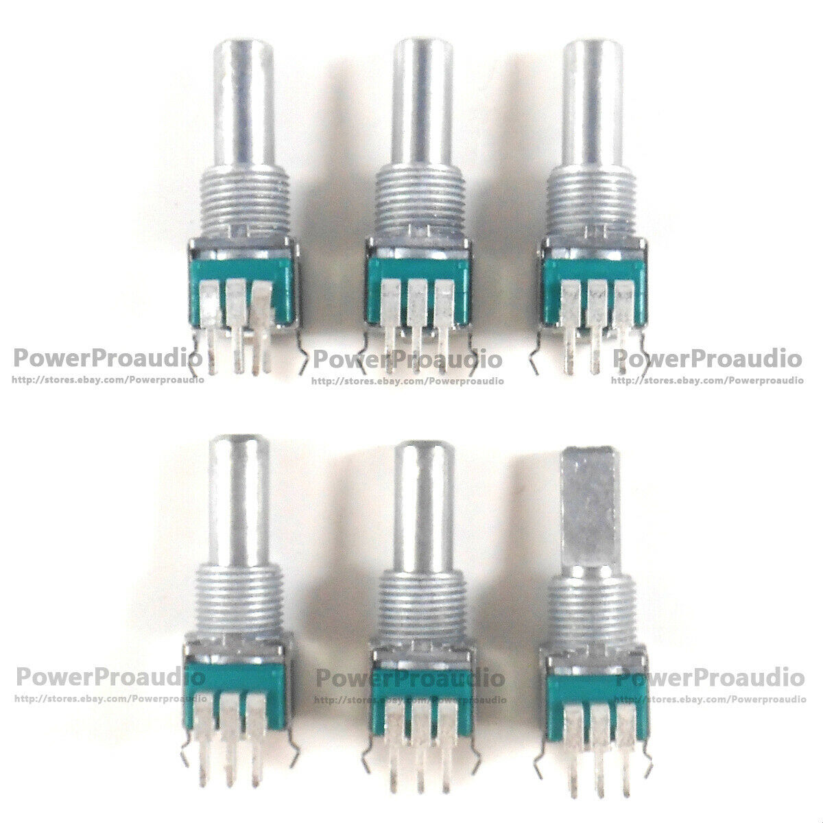 6pcs BOOTH VOLUME POT ROTARY CONTROL DCS1086 For PIONEER DJM800 850 900 2000
