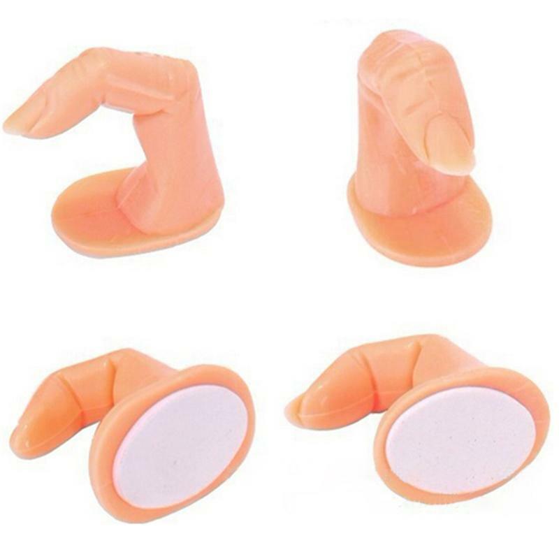 2x pratique faux doigt modèles pour manucure à la main de formation d'art .l8