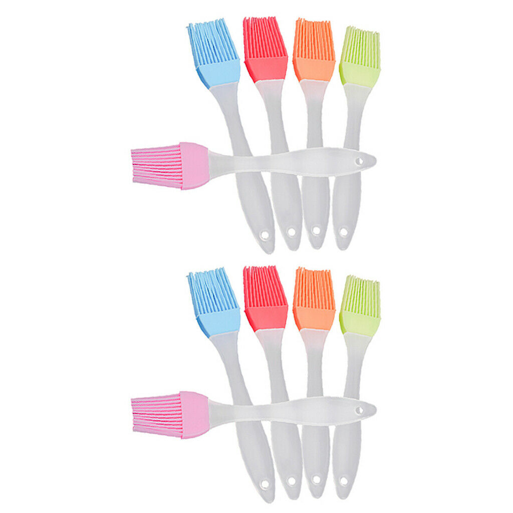 10x Oil Brush Pastry Brush Dishwasher Safe Color Random Kitchen Accessories