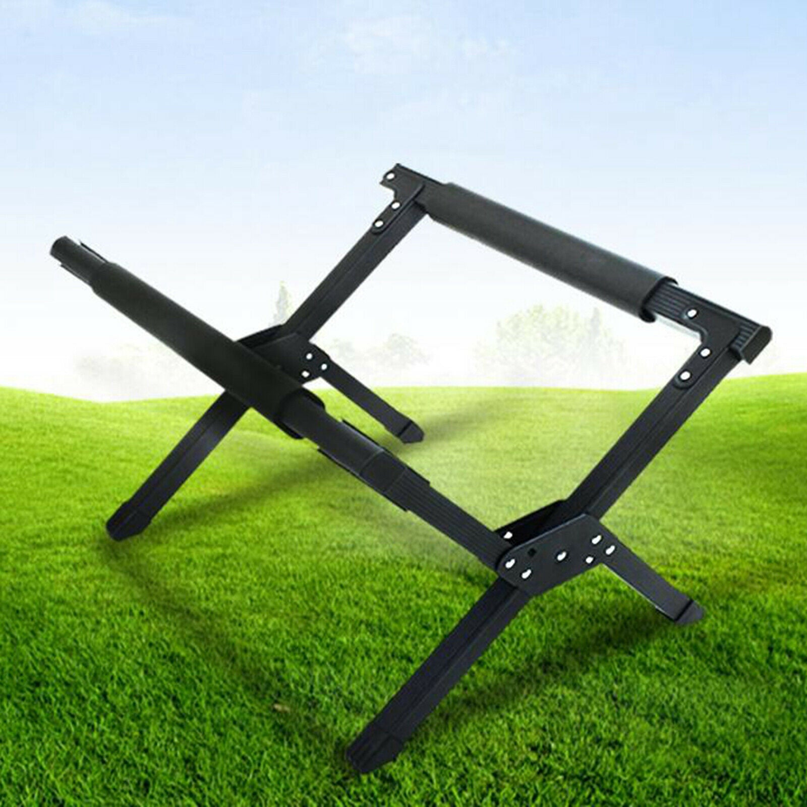 Outdoor Cooler Box Stand Portable Ice Box Stander BBQ Holder Rack Shelf