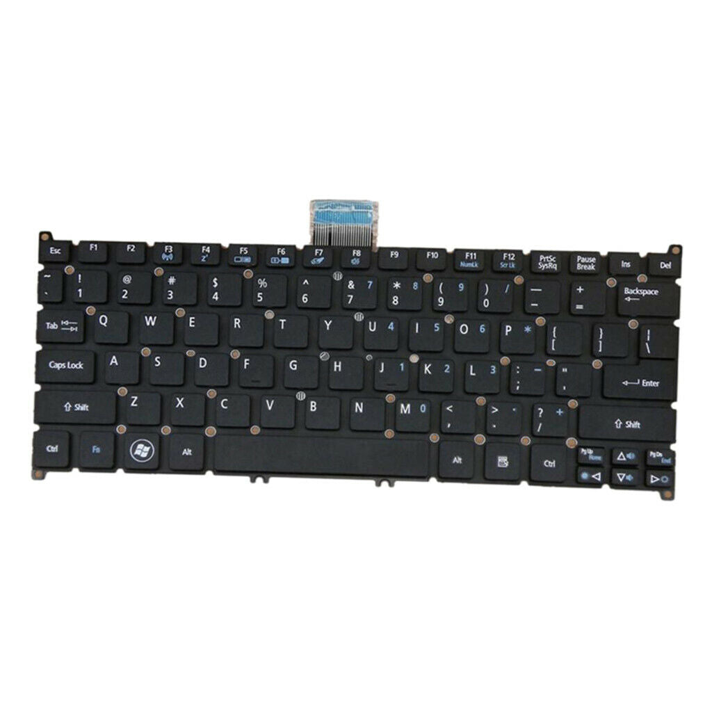 Keyboard US Layout for Acer S3-951 S5-391 TravelMate B1 w/ Frosted keycap