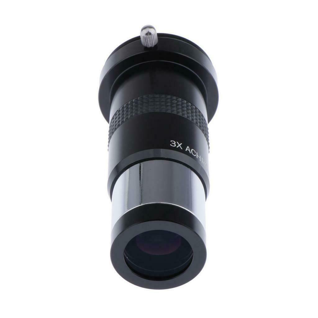 Metal 3X Barlow Lens T-adapter Economy Astronomical Telescope Eyepieces