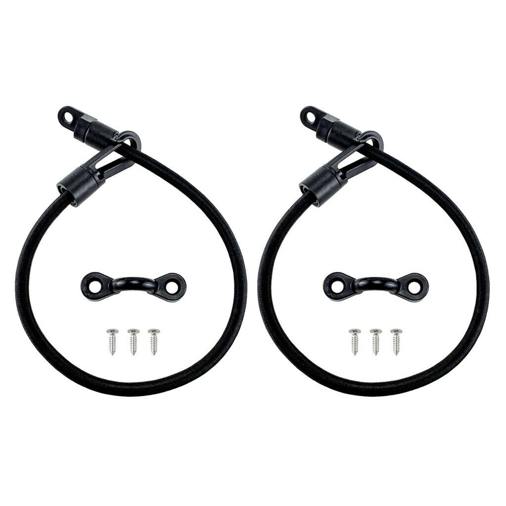 12inch Boat Fishing Rod Tamer Holder Hold Down Elastic Rope Bungee Cord Part