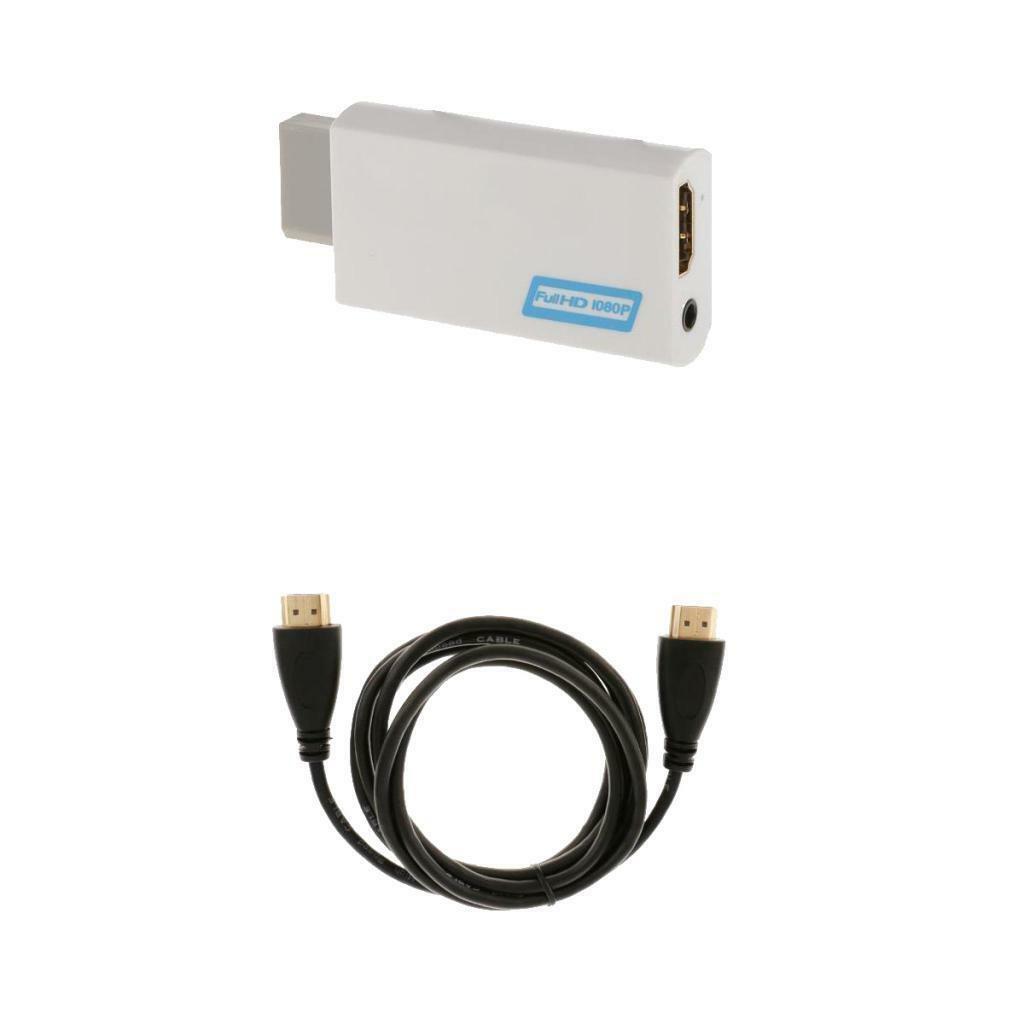 Cable+Wii to   HD 1080P Upscaling Converter Adapter Wii to