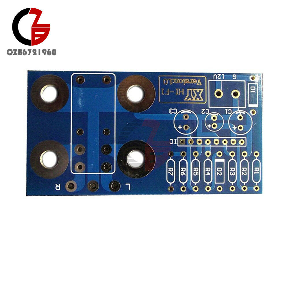 Dual channel UPC1237 Speaker Protection Board PCB Delay DC Protection New