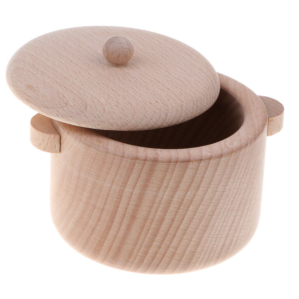 Wooden Frying Pan Set Kids Kitchen Imagination Kids Play Role Play