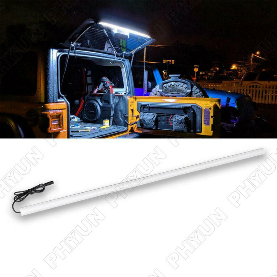 For 18-20 Jeep Wrangler JL Rear Glass Lift Gate Hatch Dome LED Light Bar 103CM