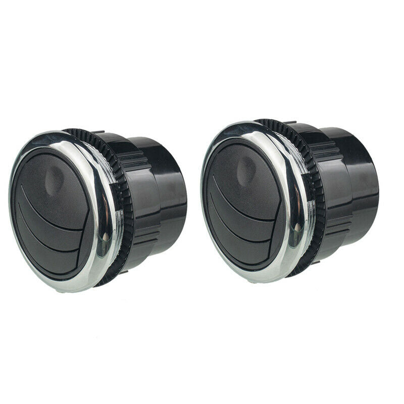 2PCS 70mm Dia. Round A/C Air Conditioning Outlet Vent for RV Bus Car Boat Yacht