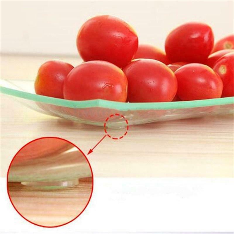 20pcs Silicon Rubber Clear Self Adhesive Sticky Pads For Cupboard Sofa Furniture