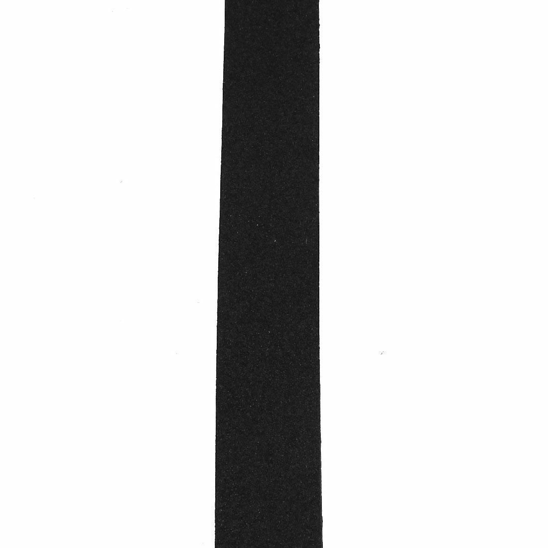 5mm Width 1mm Thickness Single Side Sponge Foam Tape Black 10 Meter Length