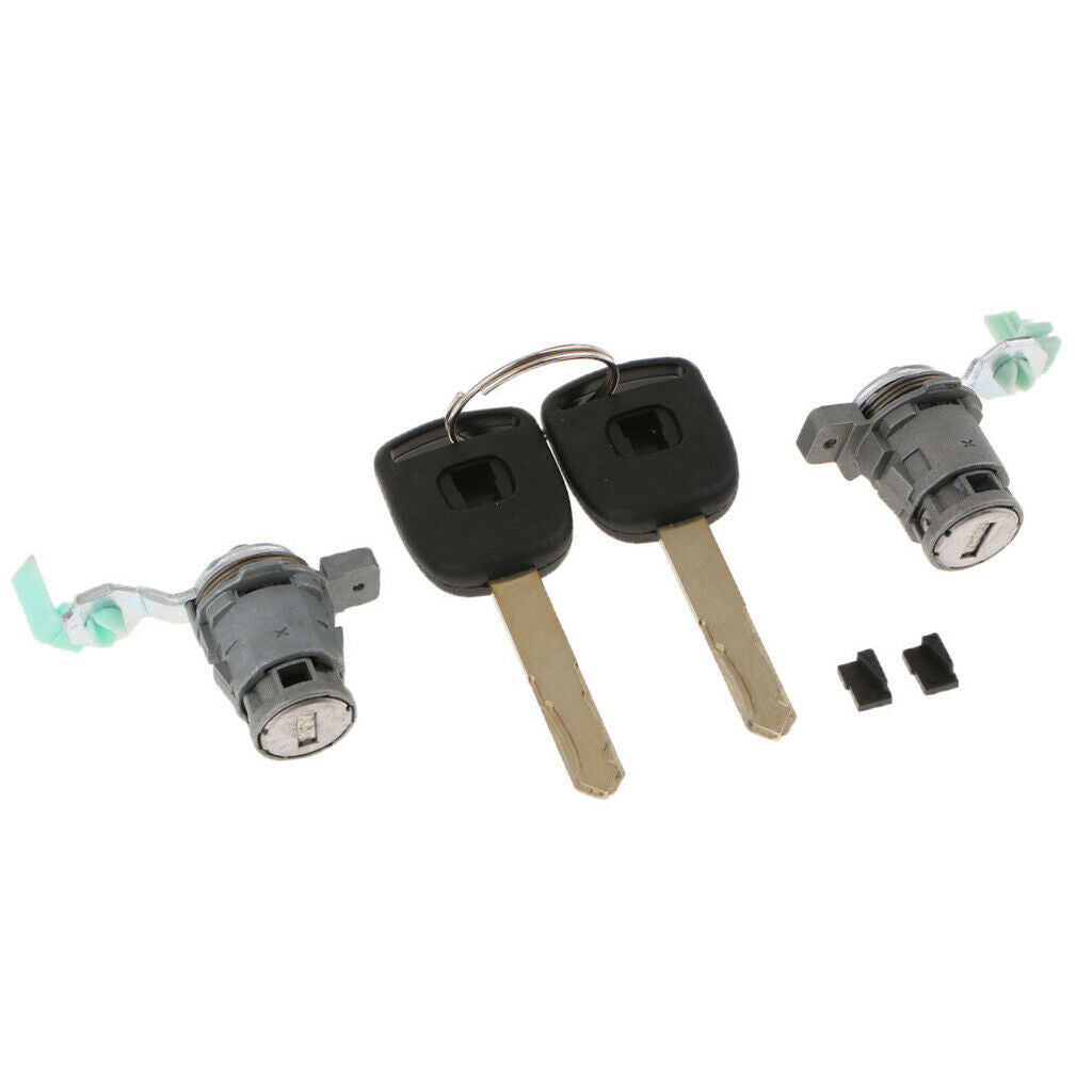 2Pcs 72185S9A013 Door Lock Locking Cylinder Repair Kit Front Left
