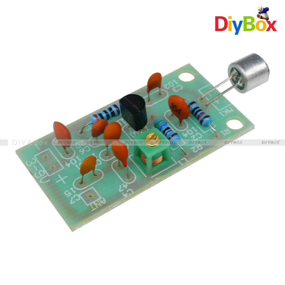 Mini Wireless Microphone Ham FM Wireless Radio Transmitter Module 3-5V 91-103MHz