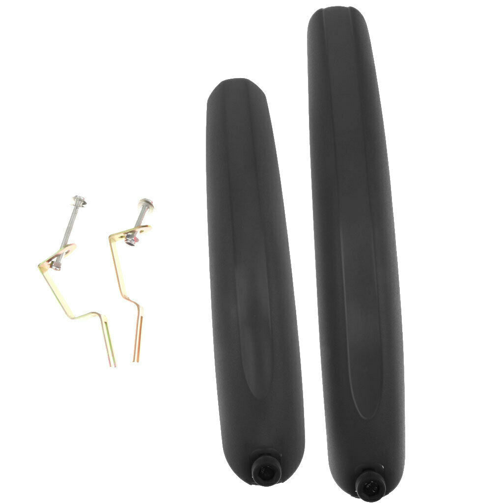2x 14/ 16/ 20" Multicolor Front & Rear Mountain Bike/  Fenders Mudguards Black