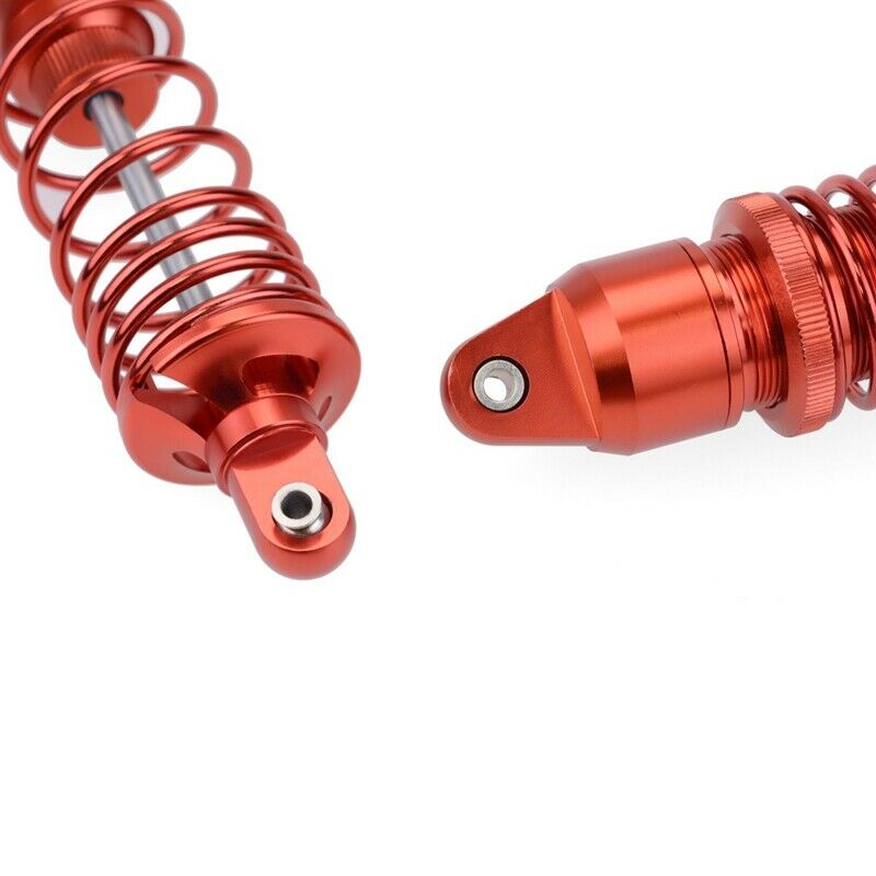 4X(1/5 Truck Oil Adjustable Metal Shock Absorber for HPI KM RC Baja 5B 5T 5F5D7)