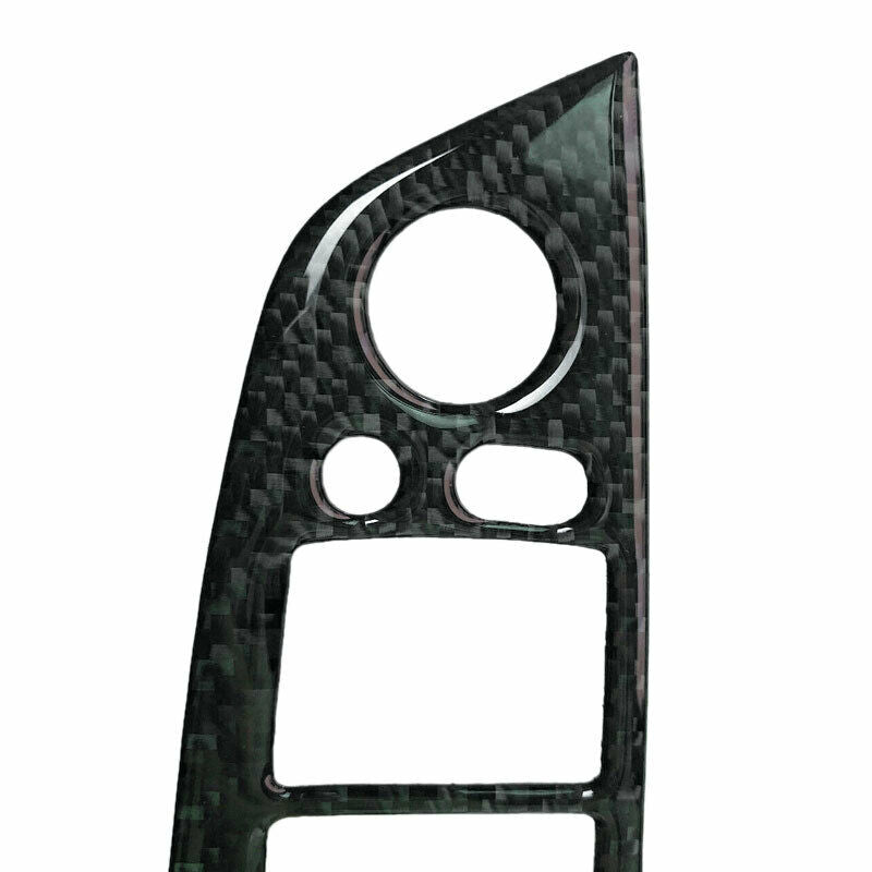 Carbon Fiber Window Switch Panel Cover Tirm Fit For BMW X5 X6 E70 E71 2007-13