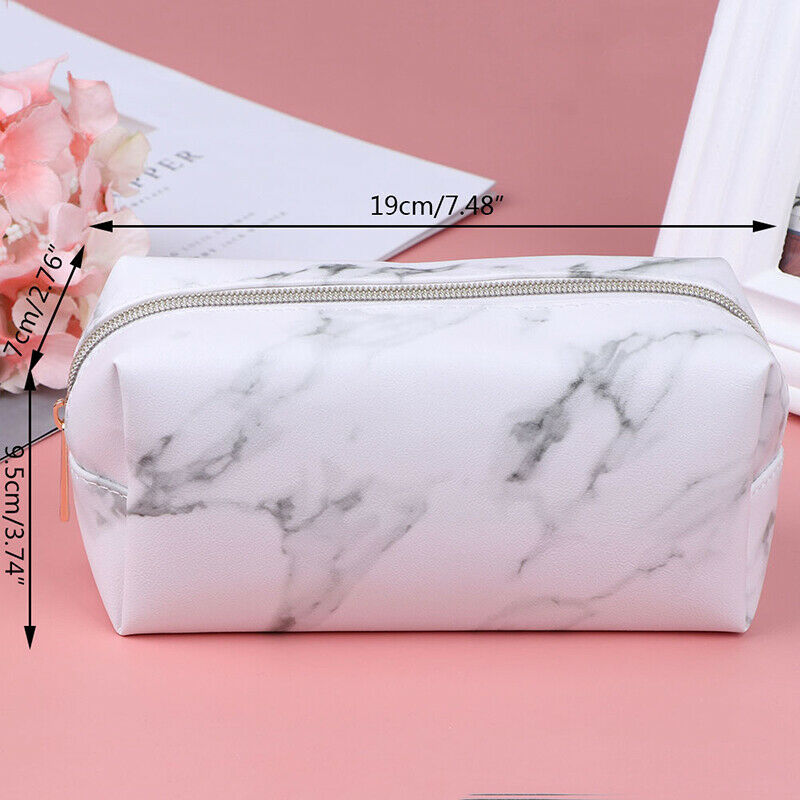 Large Cute Pencil Case Pen Box Zipper Bags Makeup Storage Supplie_DD