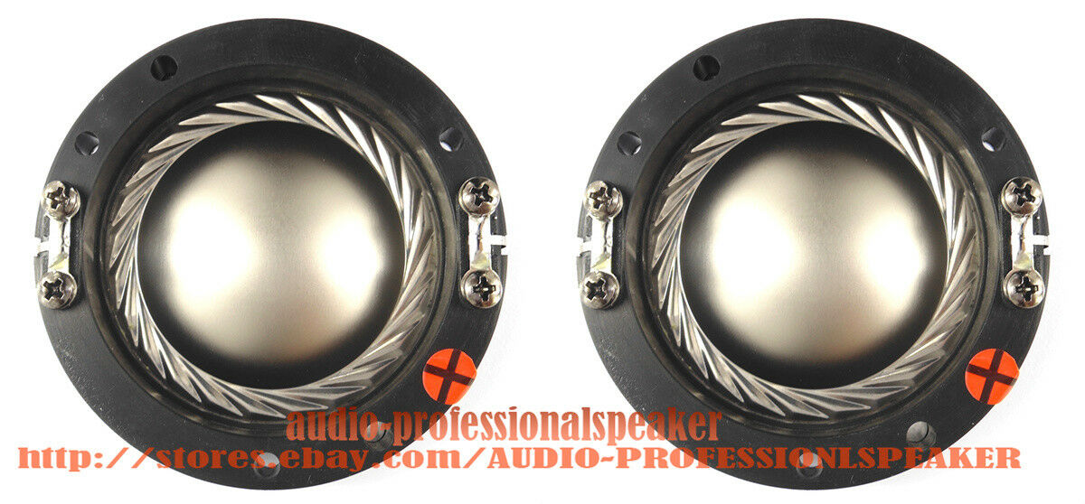 2pcs Replacement Diaphragm for Samson CD44T Driver 8 ohm. 44.4mm Voice Coil CCAR