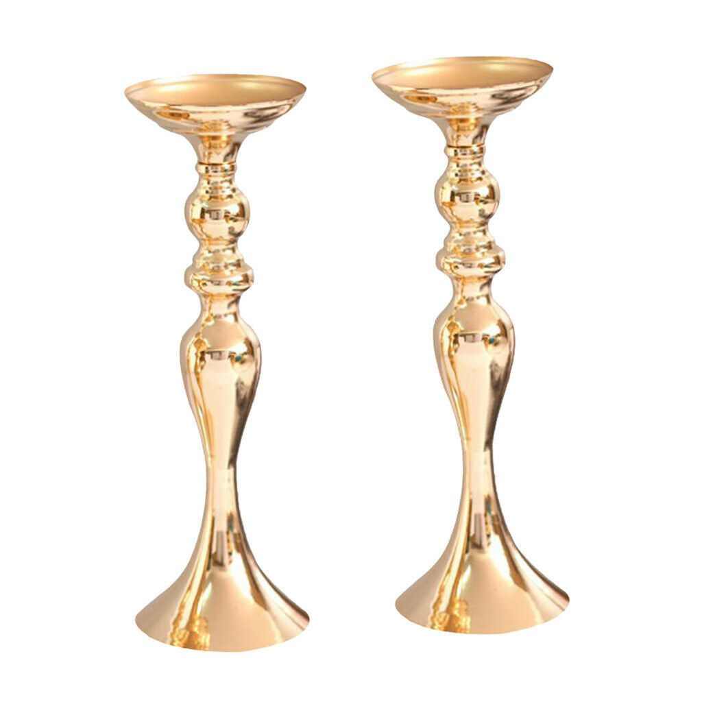 2 Pieces Flower Pot Candle Holder for Wedding