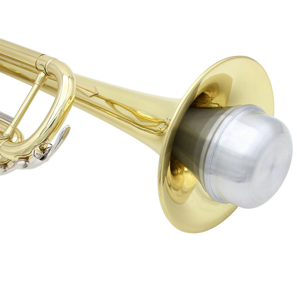 Aluminum Trumpet Straight Practice Cup Mute Lightweight Silencer Beginner