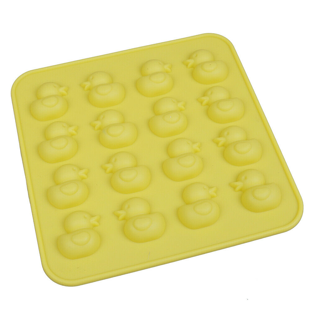 Cute Duck Silicone Mold DIY Chocolate Ice Biscuit Candy Moul.l8