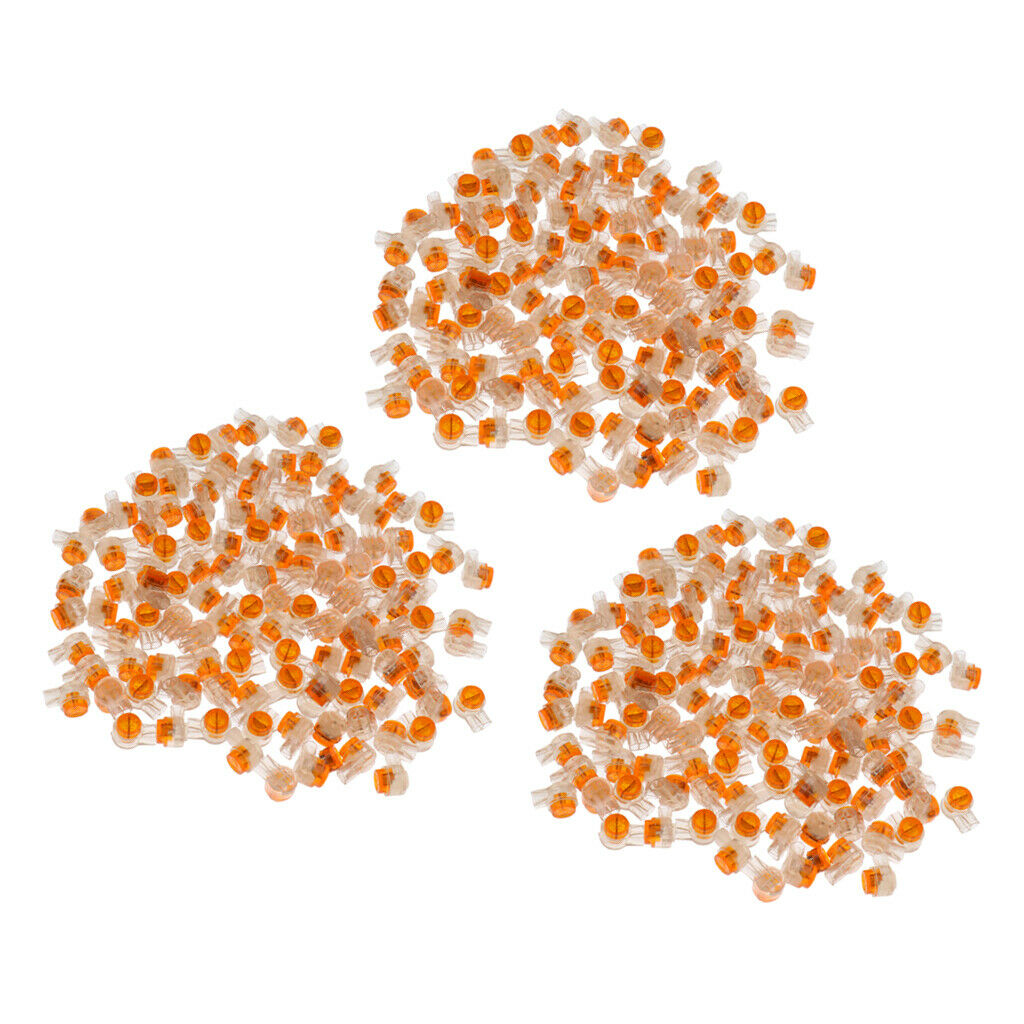 600 Pieces Double Wire Telephone Jelly Crimps Telecom Connector