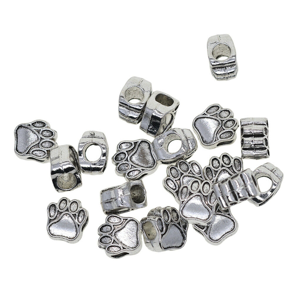 20X Alloy Jewelry Making Beads Spacer Beads Alloy Beading Crafts Supply