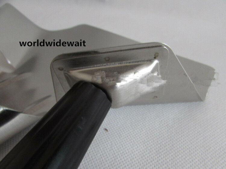 Stainless Steel French Fries Shovel Scoop With Right Handle For KFC & Mcdonald's