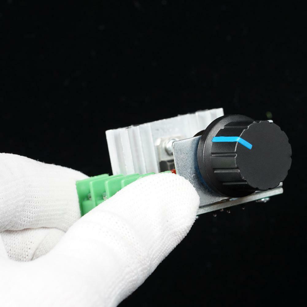 2000W AC 50-220V 25A Adjustable Motor Speed Controller Voltage Regulator PWM  WF